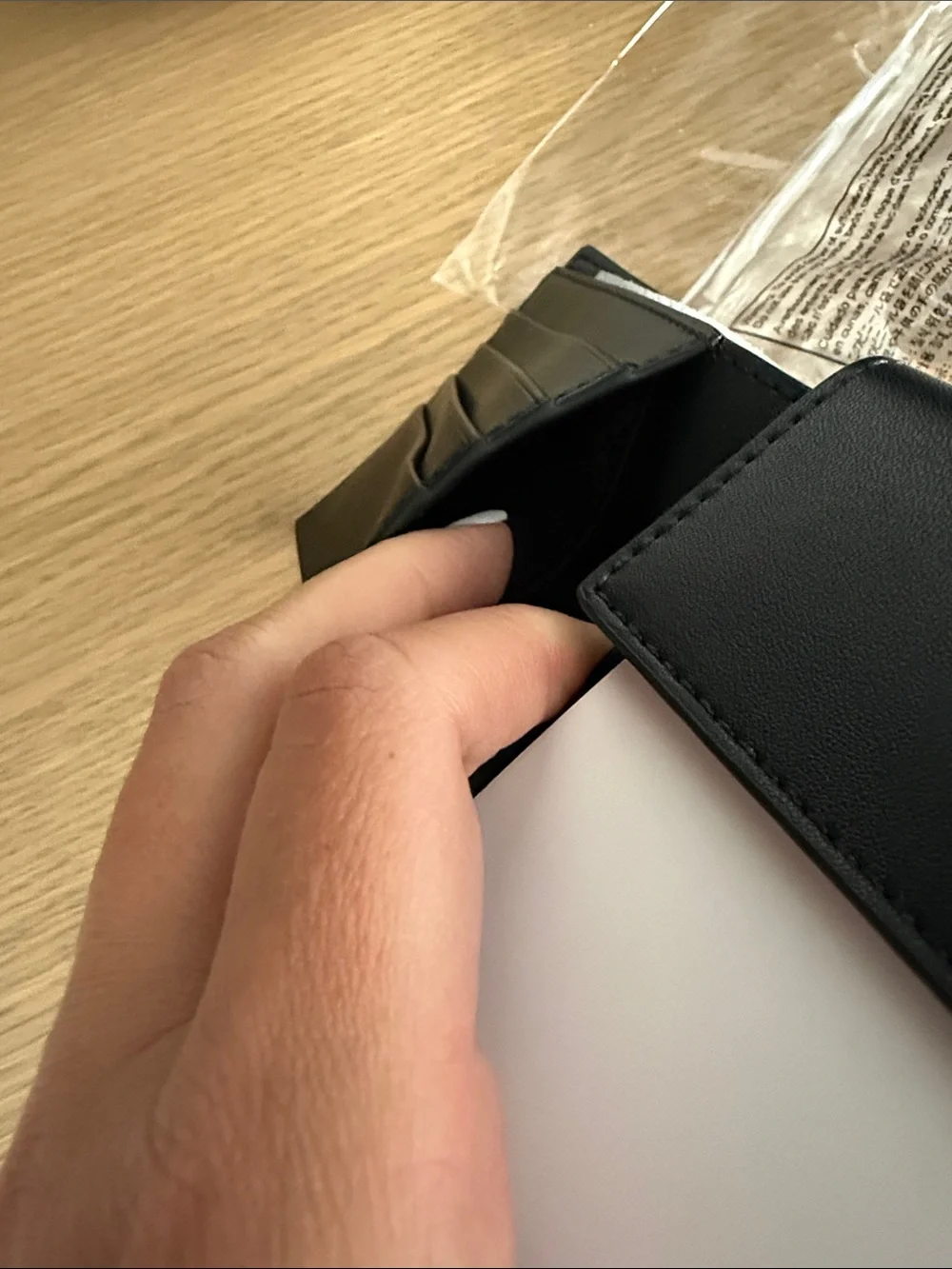 Michael Kors Black Pebbled Leather Bifold Wallet with Gold Logo